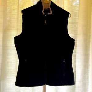 Men's L black Eddie Bauer fleece vest